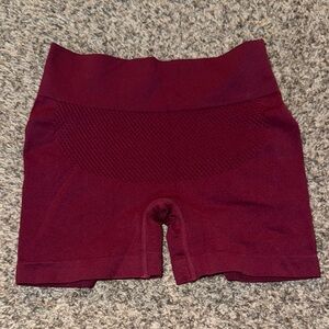 Women's Burgundy Shorts